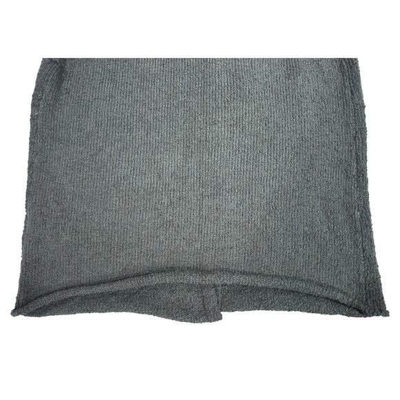 Abercrombie & Fitch Knit Tie Front Vest Gray Sleeveless Sweater Tank Top Size M - Picture 9 of 9